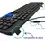 Teclado USB Padrão ABNT2 Com Fio 2.4GHz Ergonômico Confortável Resistente Ide - comprar online