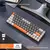 Teclado mecânico sem fio Bluetooth Dual Mode Hot-Swappable Mini 68-chave in - comprar online
