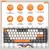 Teclado mecânico sem fio Bluetooth Dual Mode Hot-Swappable Mini 68-chave in - FidTECH