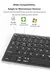 Teclado sem fio ultra slim de bluetooth compatível para Mac os/IOS/Ipad na internet