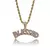 Iced Out Brilhante Zirconia Zinco Cúbico - loja online
