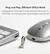 Teclado sem fio ultra slim de bluetooth compatível para Mac os/IOS/Ipad - FidTECH