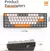 Teclado mecânico sem fio Bluetooth Dual Mode Hot-Swappable Mini 68-chave in - FidTECH