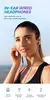 Fones de ouvido com fio fones de ouvido intra-auriculares estéreo