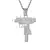 Iced Out Brilhante Zirconia Zinco Cúbico - loja online
