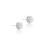 BRINCO TWIST COM ZIRCÔNIA BRANCA DE 8MM - PRATA 925 - Durare Joias