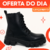 Bota Feminina Coturno Tratorada Lexa cor Preta - comprar online