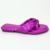 Sandália Feminina Rasteira Holográfico R661 cor Fúcsia - Rafa Shoes