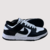 Tênis Casual Feminino Cano Baixo Dunk Low Preto/Branco – Estilo Premium e Conforto para Todos os Momentos - Rafa Shoes