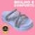 Sandália Papete Flatform Luxo Feminina Branca com Strass | Sandália Confortável com Brilho e Plataforma Alta