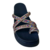 Sandália Papete Flatform Feminina com Pedrarias Coloridas – Sandália de Dedinho Confortável e Estilosa - Rafa Shoes