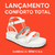 Sandália Feminina Papete Flatform com Brilhos cor Branca - comprar online