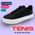 Tênis Feminino Casual Flatform com Elástico R40109 cor Preto - comprar online