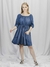 Vestido Tencel Elástico Ombro - Ana Silvia