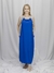 Vestido Azul Royal / Estampado / Vermelho