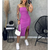 Vestido Midi Tomara que Caia Canelado com Fenda - Sofisticação e Atitude - loja online