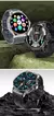 Novo smartwatch ultra HD de 1,85 polegadas, trilha GPS, chamada Bluetooth