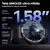 HAYLOU Solar 5 Chamada por Voz Smartwatch 1.58'' AMOLED Display 60Hz Smart Watch