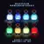 Garrafa Luminária Minecraft LED | 8 Cores RGB Pixel Light Decorativa