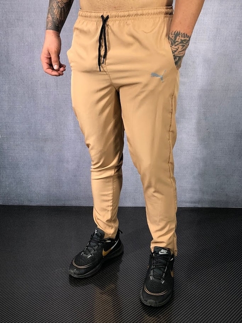 Calça Masculina Elastic Com Ziper - comprar online