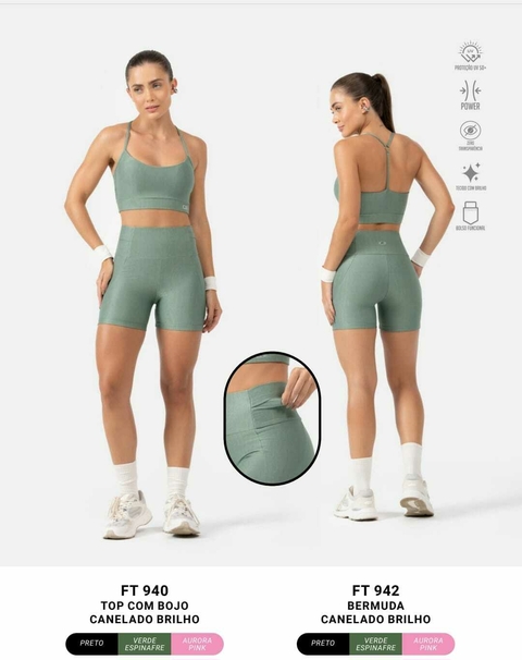 Conjunto Fitness Feminino MC Fitness - comprar online