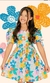 vestido Mistura Floral Ludica