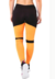 Calça Com detalhes Amarelo Legging Fitness Preto | REF: LC31 - comprar online