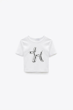 Silver balloon dog T Shirt - comprar en línea