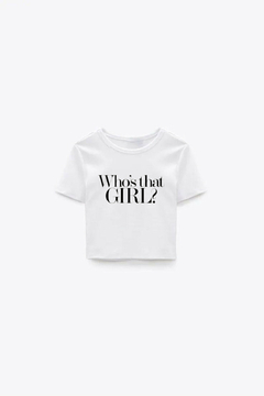 Whos that girl T Shirt - comprar en línea