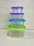Set x4 Contenedores cuadrados - comprar online