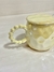 Taza cerámica tornasolada