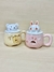 Taza cerámica con tapa