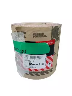 Lixa Indasa Vermelha Grão 80 - Rolo Com 10m - comprar online