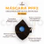 Mascara PFF2 com Válvula para Proteção Respiratória Preto Descartável na internet