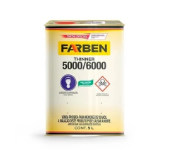 Thinner 6000 Farben - 5,0 Lts