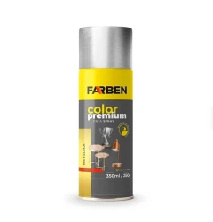 Tinta Spray Metálico Cromado 350ml - Farben