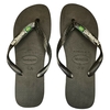 CHINELO HAVAIANA MASCULINO Preto BANDEIRA DO BRASIL