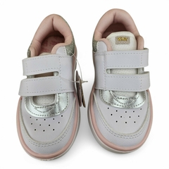 TENIS FEM KIDY 3130034 2 VELCROS DET GLITTER - comprar online