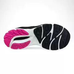 Tenis mizuno wave way 5 running pto det dou/roxo/rosa - loja online