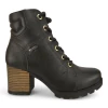 Bota dakota g4564 coturno costura lateral/salto grosso couro - comprar online