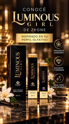 Kit Perfume Importado Luminous Girl("Good Girl") 10ml, 28ml + Body Splash de 200ml - Zyone Argentina
