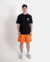 Shorts Basic Design Laranja - Seven Brand