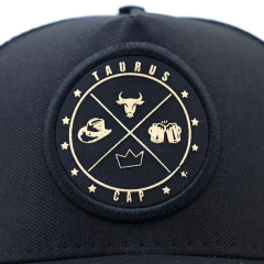 Boné Trucker Preto Tag na internet