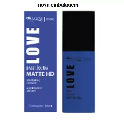 Base Líquida Matte HD Max Love