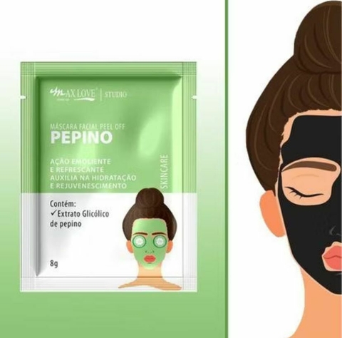 Máscara Facial Max Love Pepino