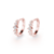 Brinco de Argola com Moissanite - loja online