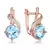 Brinco Gota de Aquamarine - comprar online