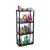 PRATELEIRA RETANGULAR 60X30X127cm 4 AND. PRETA