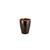 VASO CONICO POLIDO 29 - MARM. MARROM DIAM. 250 X 290 MM