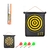JOGO DARDOS MAGNETICOS 46CM 5PCS